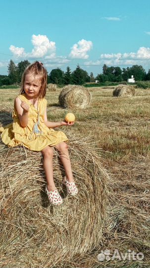 Платье для девочки 86-92