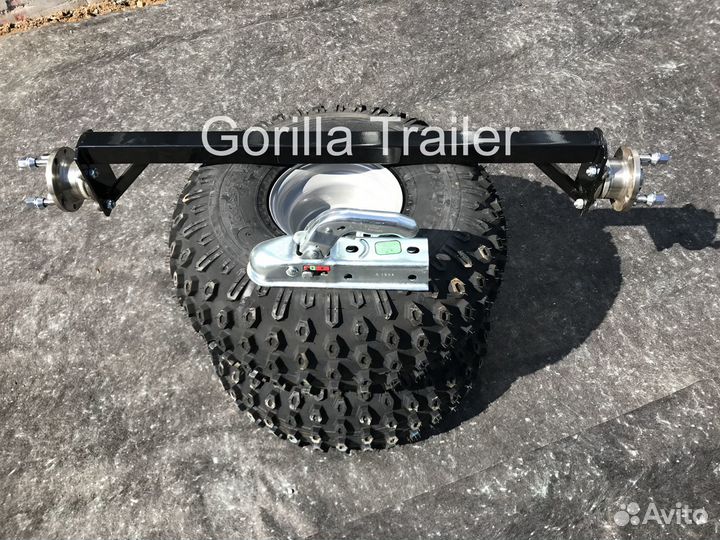 Ось для прицепа ATV квадроцикла