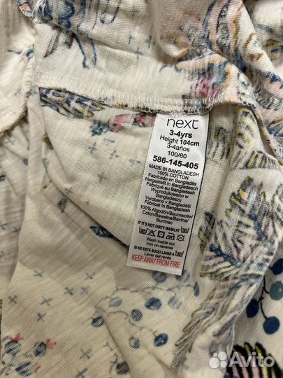 Платье для девочки next