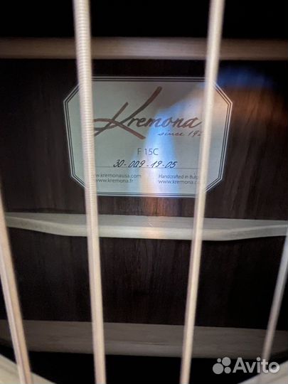 Акустическая гитара Kremona F15C