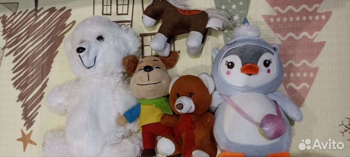 Мягкие игрушки пакетом