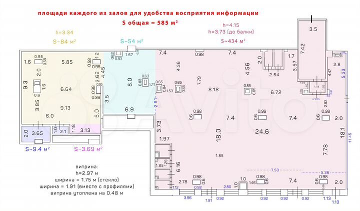 585 м² с летней верандой, есть вытяжка