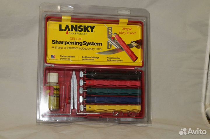 Точилка для ножей lansky deluxe knife sharpening s