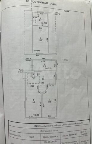 Дача 64 м² на участке 6 сот.