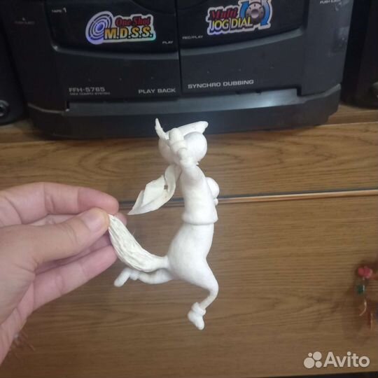 Ёлочные игрушка из ваты