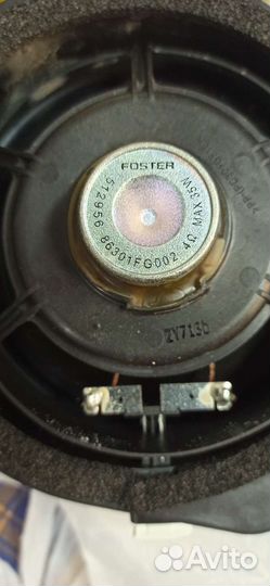 Штатная акустика subaru