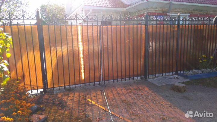 Заборы, калитки, ворота, крыши,обшиваем дома