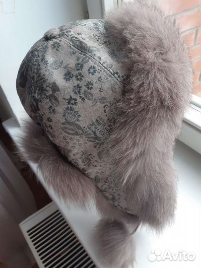Шапка ушанка меховая