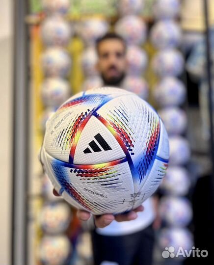 Футбольный мяч adidas al rihla чм 2022 оригинал