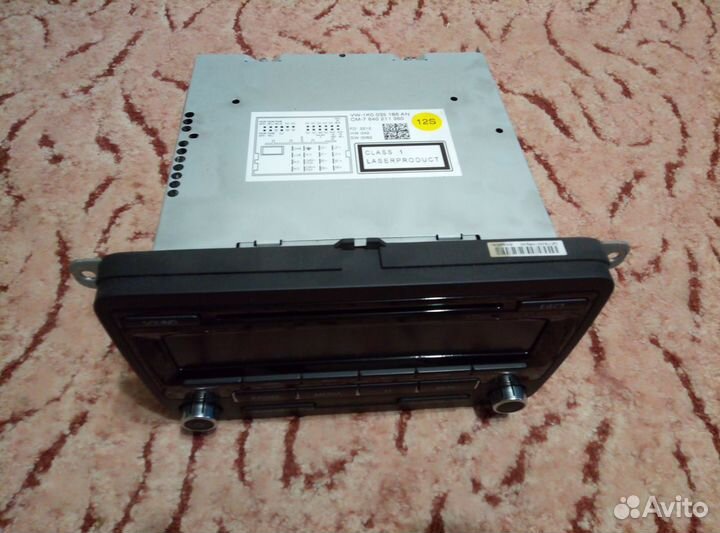 Головное устройство на пассат б7