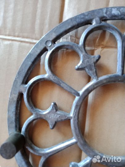 Подставка металл под горячее СССР клеймо советское