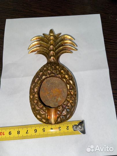 Пепельница латунь