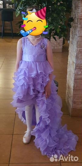 Платье для девочки размер 128