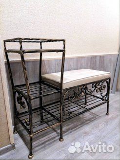 Кованая банкетка №17