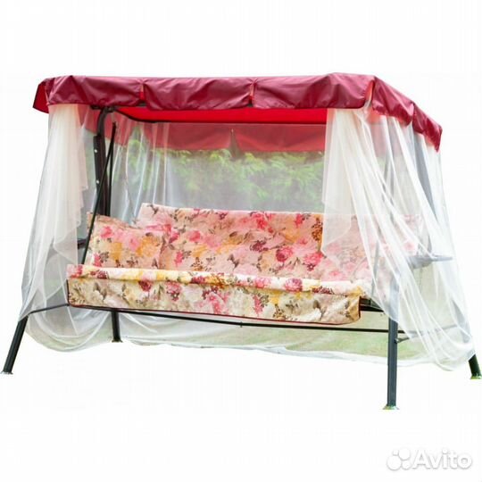 Трехместные садовые качели olsa Варна тафтинг