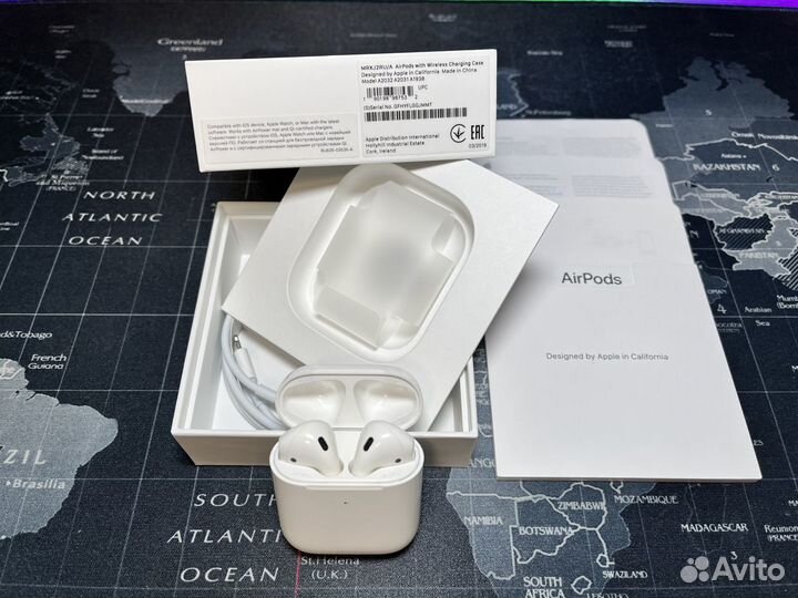 Apple AirPods 2 With Wireless Charging (Новые АКБ)