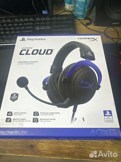 Гарнитура Hyper X Cloud PS5 PS4