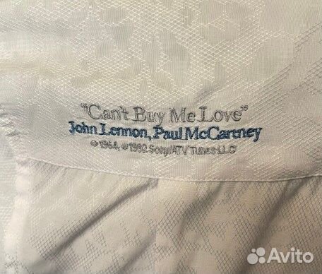 Белая Мужская рубашка Леннон, 48