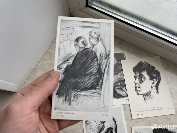 Портреты открытки СССР Пушкин и другие