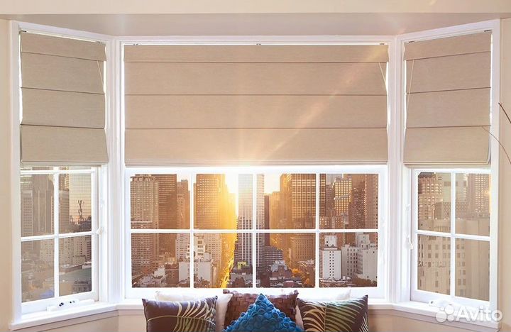 Римские шторы блэкаут на заказ