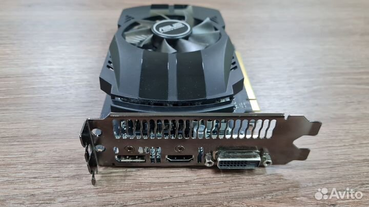 Видеокарта Asus GeForce GTX 1050 Ti 4Gb
