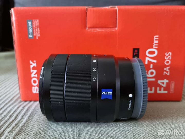 Объектив Sony Vario-Tessar T* E 16-70mm, F4 ZA OSS