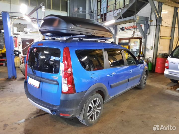 Автобокс багажник на крышу LADA Largus