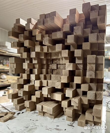 Акустический диффузор QRD Изделие номер 3 Величие