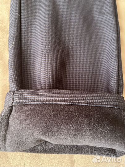 Брюки школьные на флисе