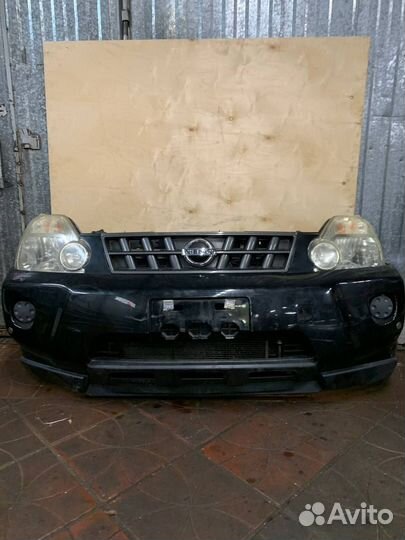Срез морды Ниссан Икстрейл X-trail T31 галоген