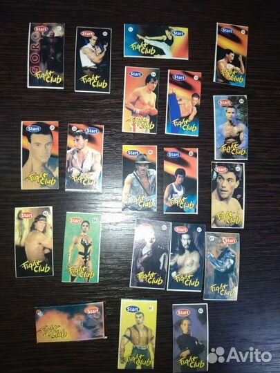 Вкладыши 90-х 