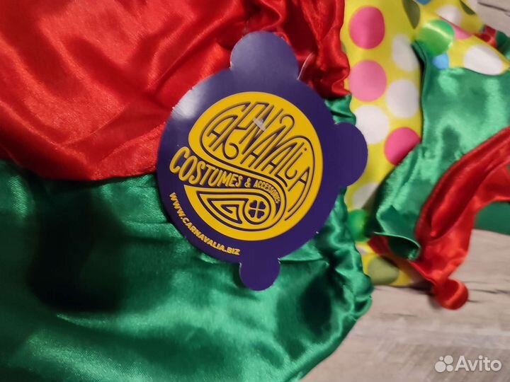 Петрушка прокат костюм новогодний