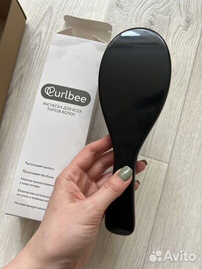 Массажная расчестка для волос Curlbee
