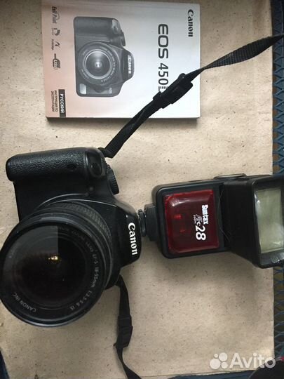 Фотокамера Canon 490+вспышка