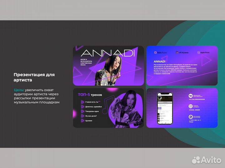 Создание презентаций / Дизайнер презентаций