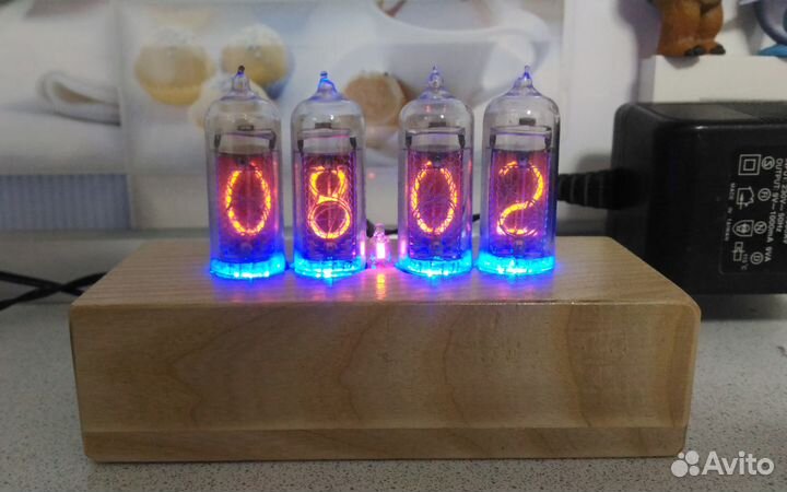 Nixie clock на лампах ин-14