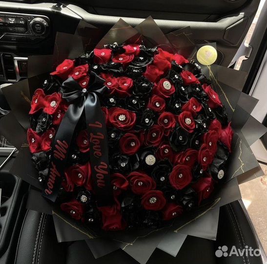 Черные розы