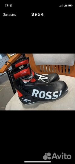 Лыжные ботинки rossignol 43