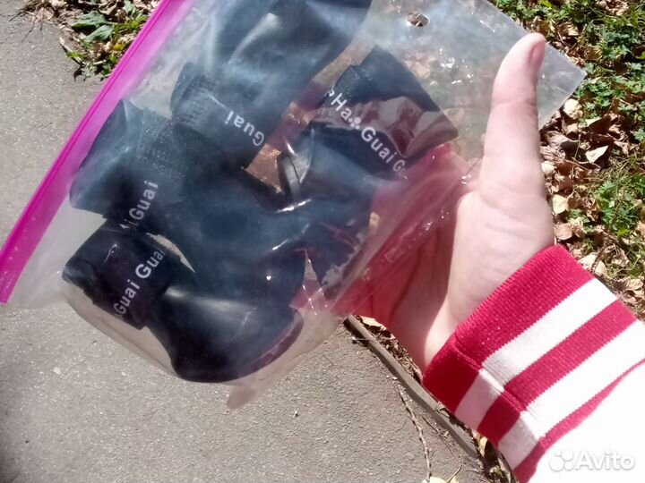 Сапожки резиновые для собачки XL