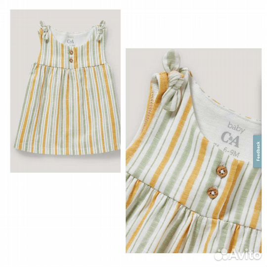 Одежда новая для девочки CA 68 74 80