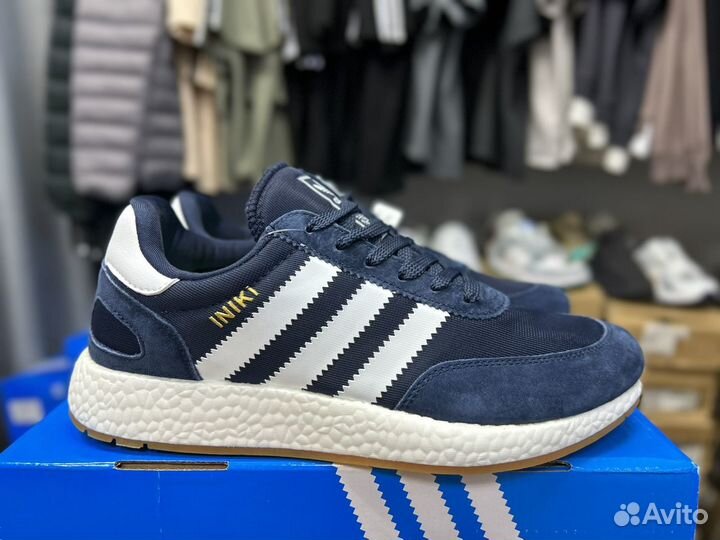 Кроссовки мужские Adidas Iniki синие