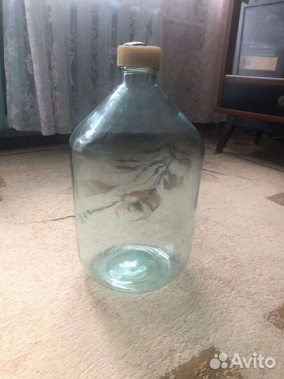 Бутыли стеклянные 10 л и 30 л