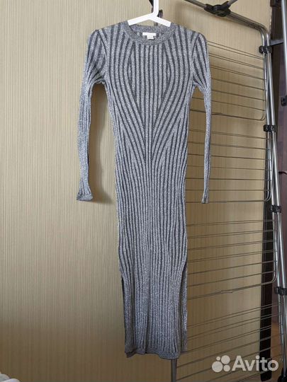 Платье hm блестящее