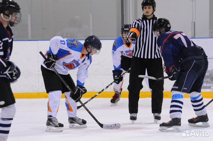 Тренировки по хоккею, постановка катания