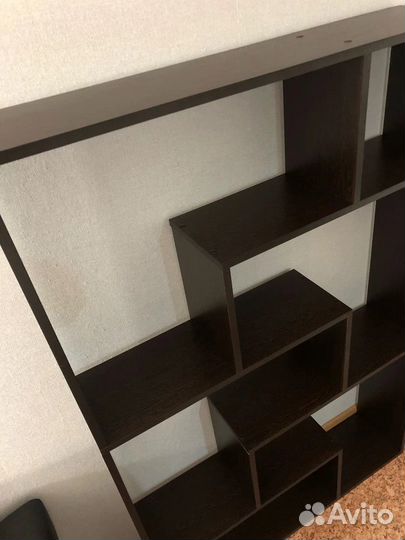 Интерьерный стеллаж деревянный.Новый