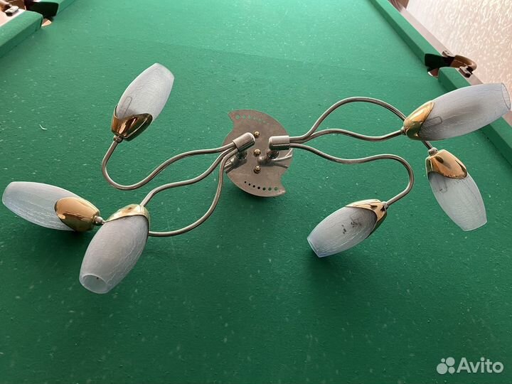 Люстра потолочная бу