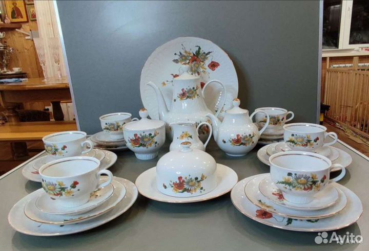 Сервиз чайный СССР и гдр