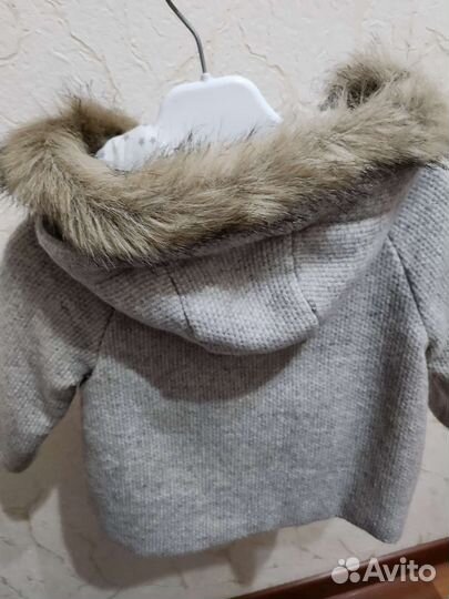 Пальто для девочки Zara 86 92