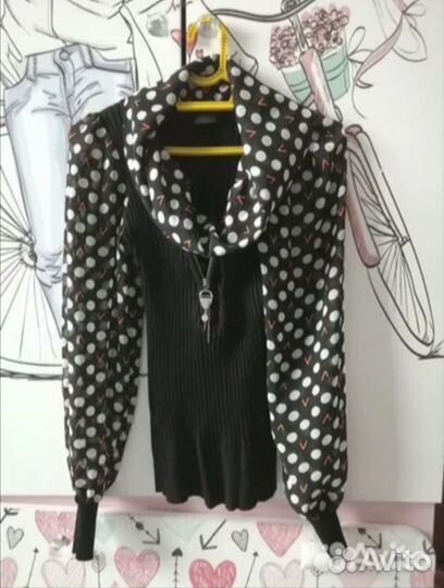 Женские вещи пакетом, 46-48 р, б/у, 15 штук