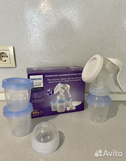 Молокоотсос ручной avent новый